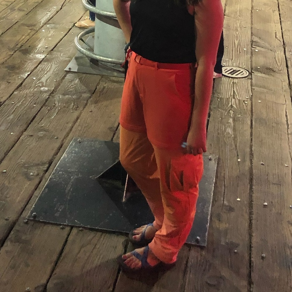 Outdoor voices recteek zip off pants